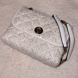 Kate Spade Natalia Tweed and Sequin Bag